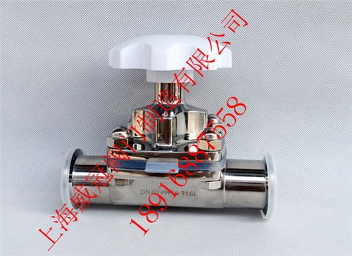 新龍衛(wèi)生級(jí)單法蘭單螺紋蝶閥上海威冠閥門(mén)制造廠家