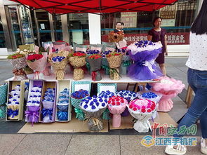 上饒七夕佳節(jié)鮮花配女友，禮品花卉銷售火爆，服裝餐飲等行業(yè)各顯神通